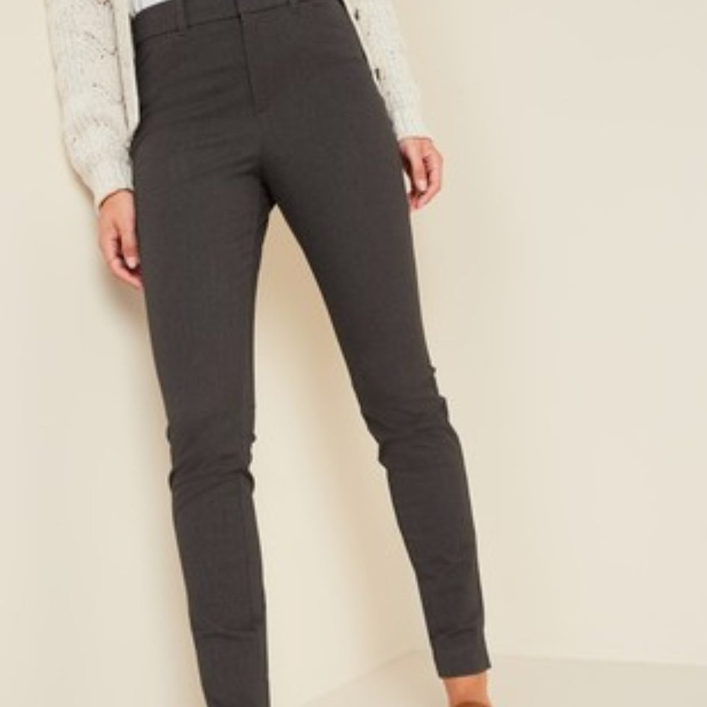 OLD NAVY PIXIE PANTS GRAY CHARCOAL SZ 10